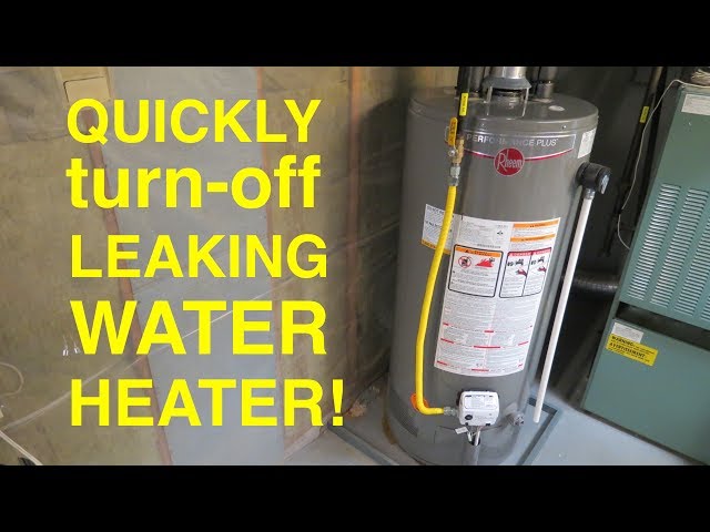 How to Stop Water Heater from Leaking